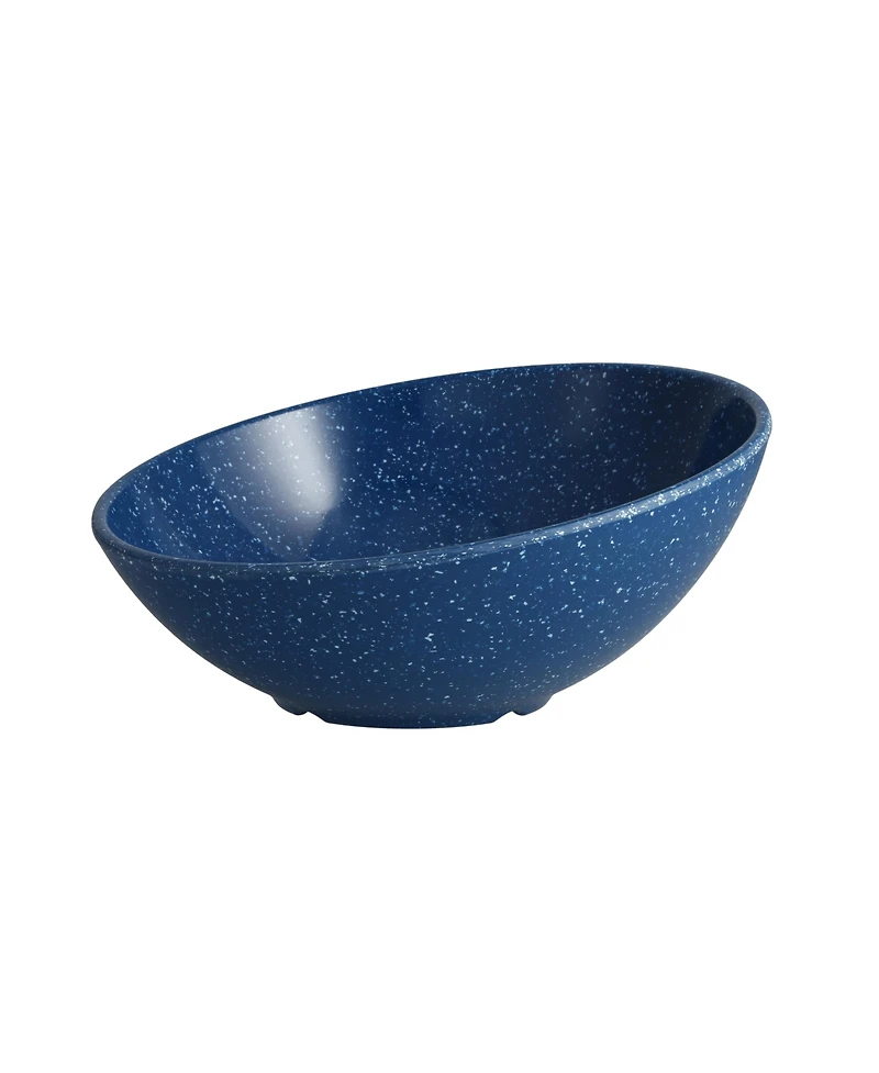 Fortessa Melamine Camp White Tilt Bowl, Set of 6