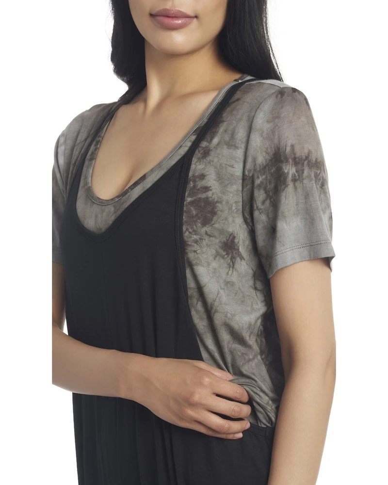 Everly Grey Maternity Brandi Maternity/Nursing Romper