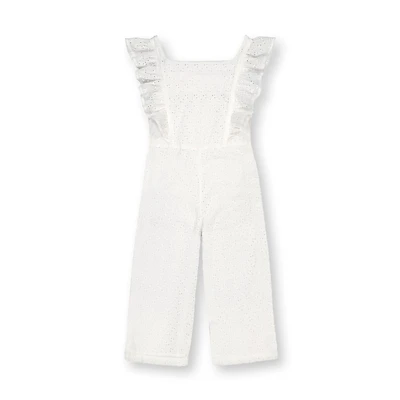 Hope & Henry Big Girls Flutter Sleeve Jumpsuit