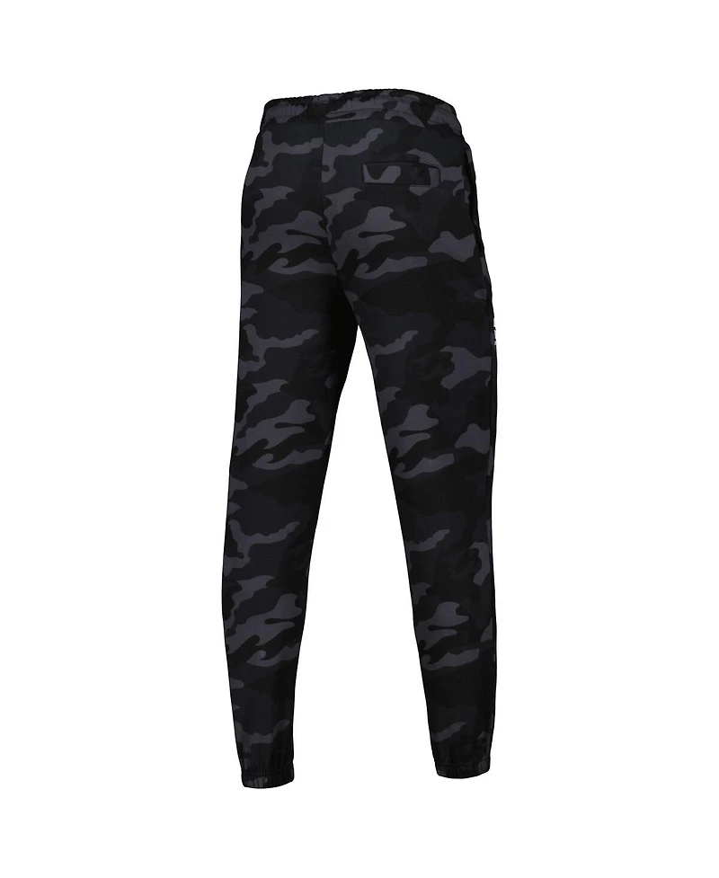 Men's New Era Black, Camo Miami Heat Tonal Joggers
