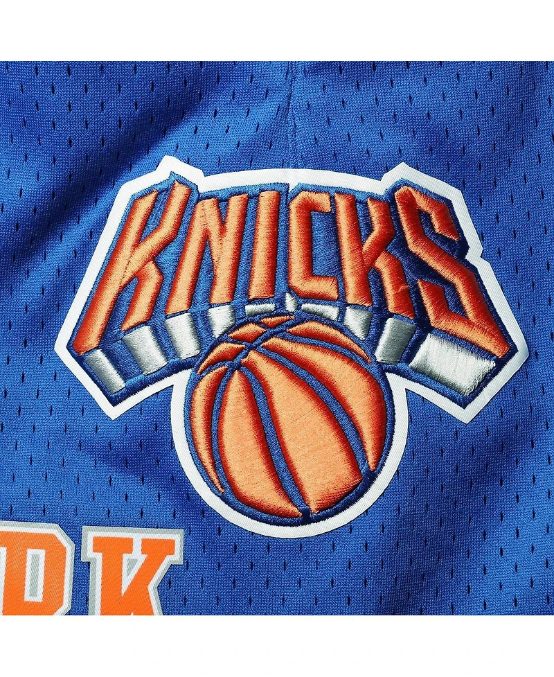 Men's Pro Standard Royal New York Knicks Mesh Capsule Shorts