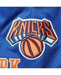 Men's Pro Standard Royal New York Knicks Mesh Capsule Shorts