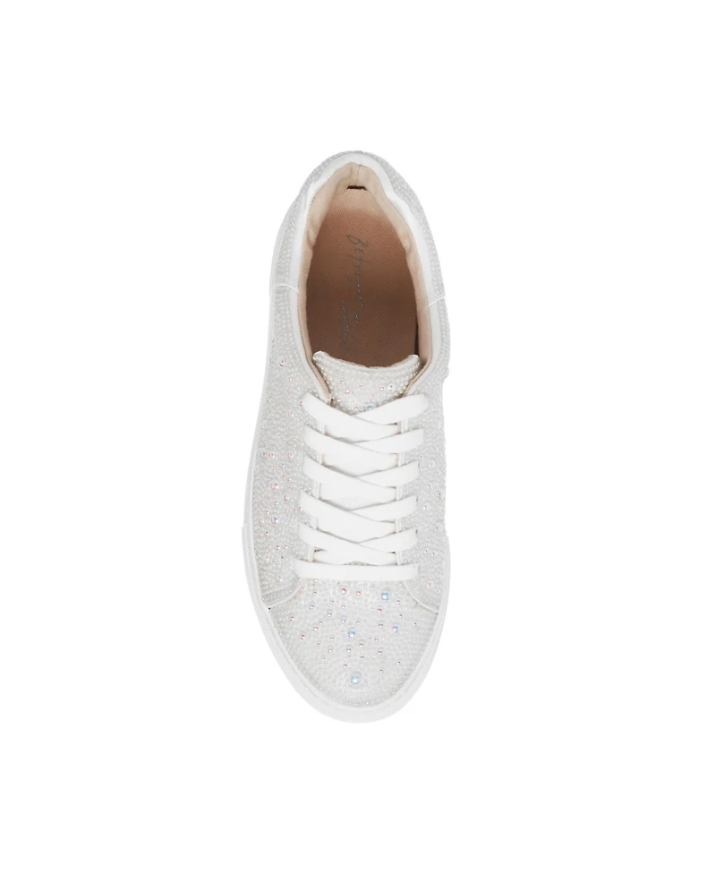 Betsey Johnson Women's Sidny Platform Lace-Up Sneakers