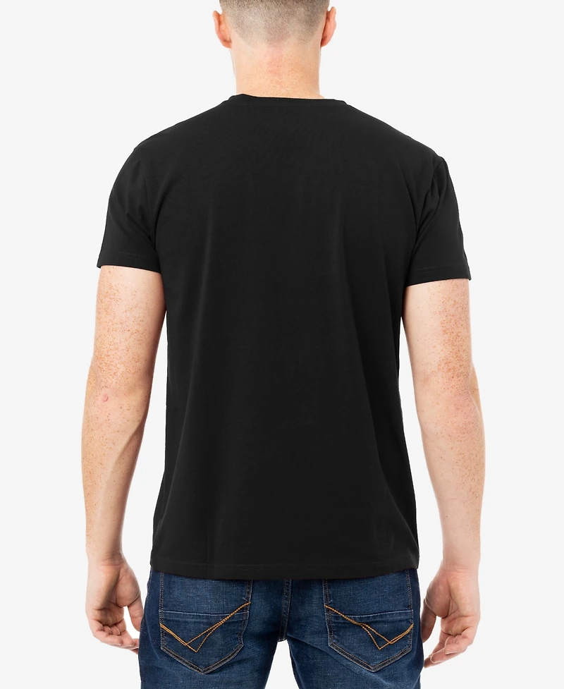 X-Ray Men's Basic V-Neck Short Sleeve T-shirt