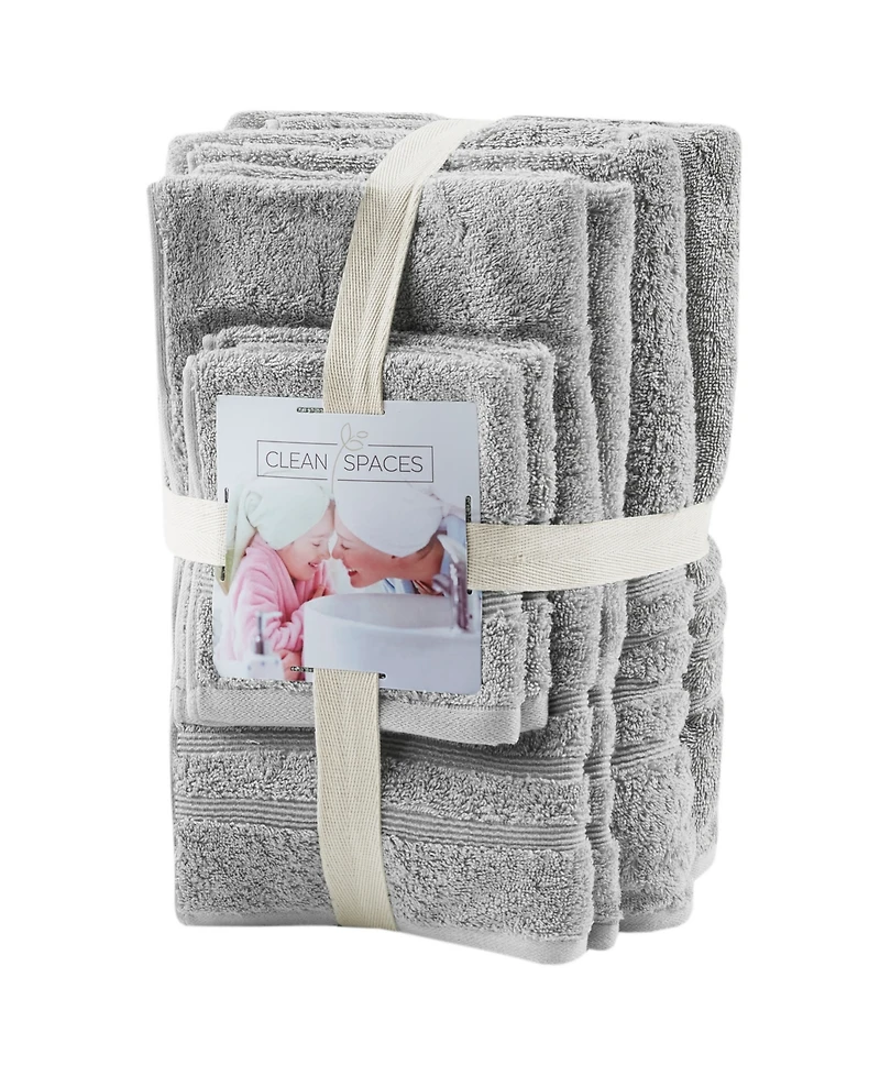 Madison Park Nurture Microbial Resistant 6-Pc. Bath Towel Set, 30" x 54"