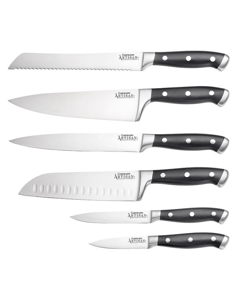 Cuisine::pro Artisan Stahl Knife Block Set, 6 Piece