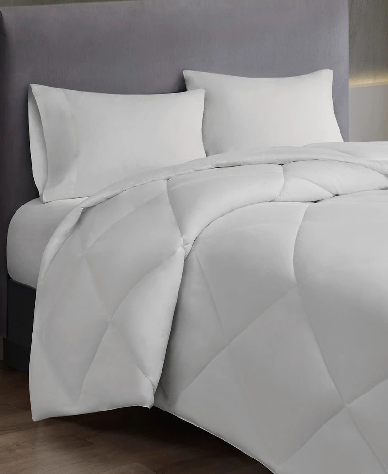 Madison Park HeiQ Smart Temp Oversized Down Alternative Comforter, Full/Queen