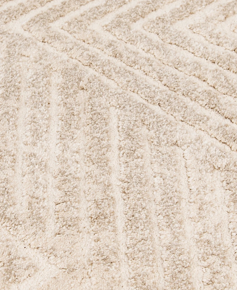 Mink Home Leisure Cove Lace 3'3" x 5'3" Area Rug