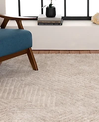 Mink Home Leisure Cove Lace 7'10" x 10'10" Area Rug