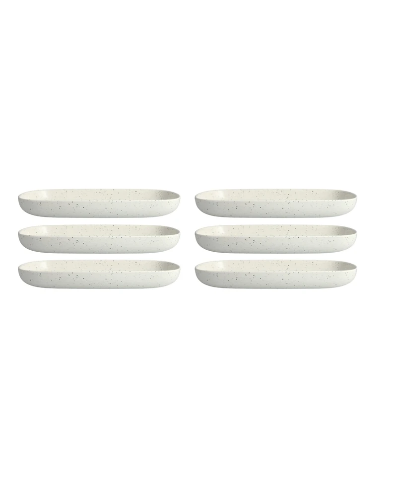 Fortessa Melamine Camp Coupe Platter, Set of 6