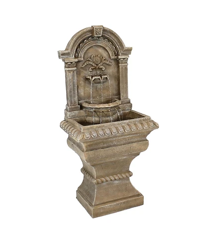 51"H Electric Polyresin Ornate Lavello Outdoor Water Fountain