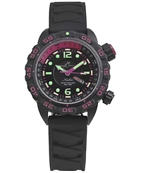 Abingdon Co. Women's Automatic Nadia Silicone Strap Watch 35mm