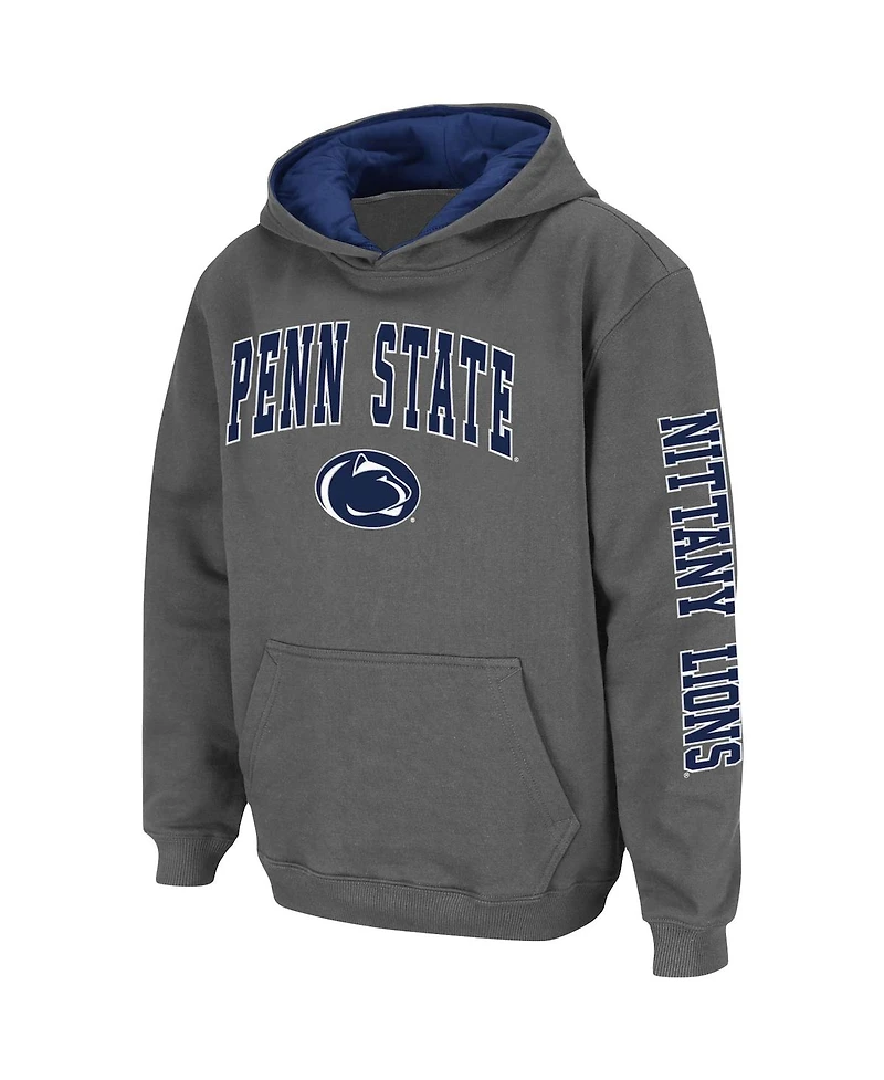 Colosseum Youth Boys Penn State Nittany Lions 2-Hit Team Pullover Hoodie