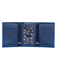 Nautica Men's Trifold Leather Wallet