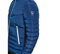 Kenneth Cole Men's Mixed Quilted Puffer Jacket