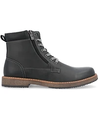 Vance Co. Men's Metcalf Tru Comfort Foam Lace-Up Round Toe Ankle Boot