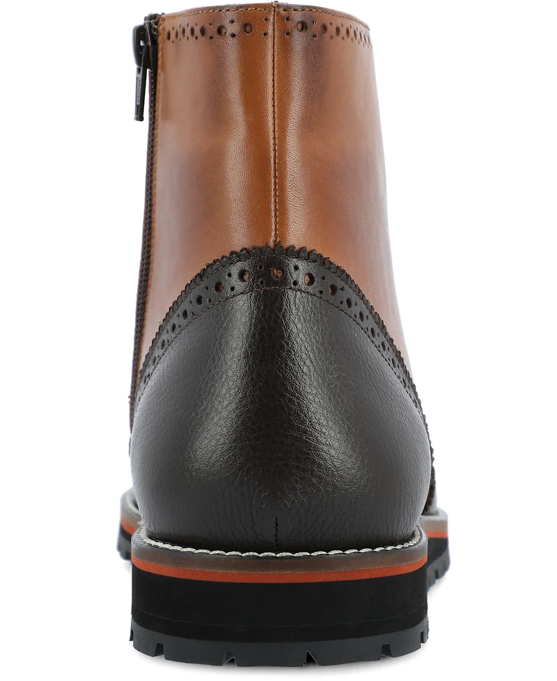 Thomas & Vine Men's Elijah Tru Comfort Foam Lace Up Ankle Boots