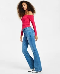Guess Women's Sexy Mid-Rise Bootcut Jeans