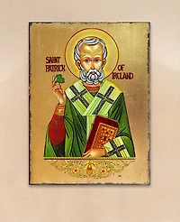 G.DeBrekht Saint Patrick Holiday Religious Monastery Icons