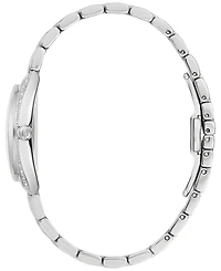 Bulova Women's Classic Diamond (1/10 ct. t.w.) Stainless Steel Bracelet Watch 30mm, A Macy's Exclusive