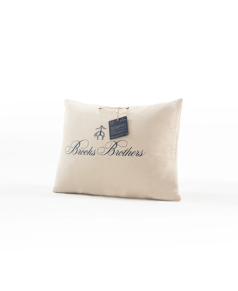Brooks Brothers 100% Wool Filled Pillow