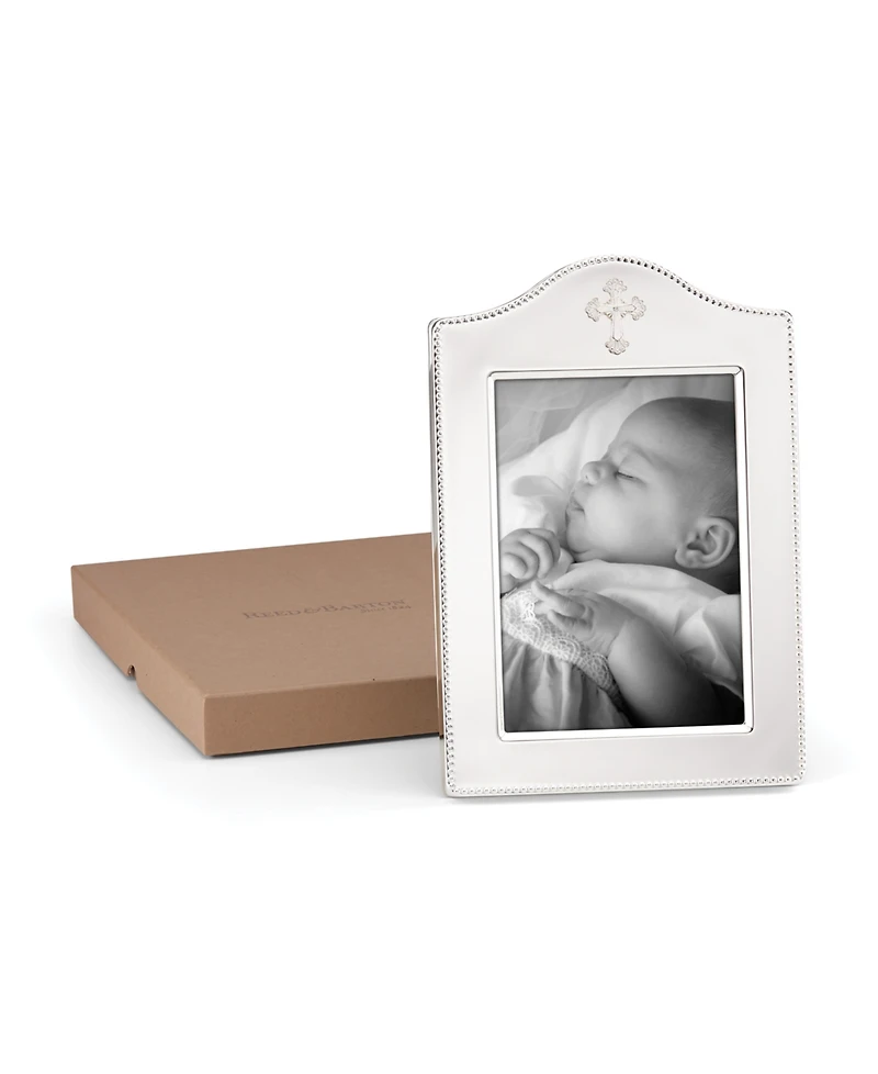 Reed & Barton Abbey Cross Photo Frame, 5" x 7"