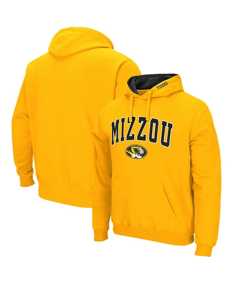 Colosseum Men's Missouri Tigers Arch & Logo 3.0 Pullover Hoodie