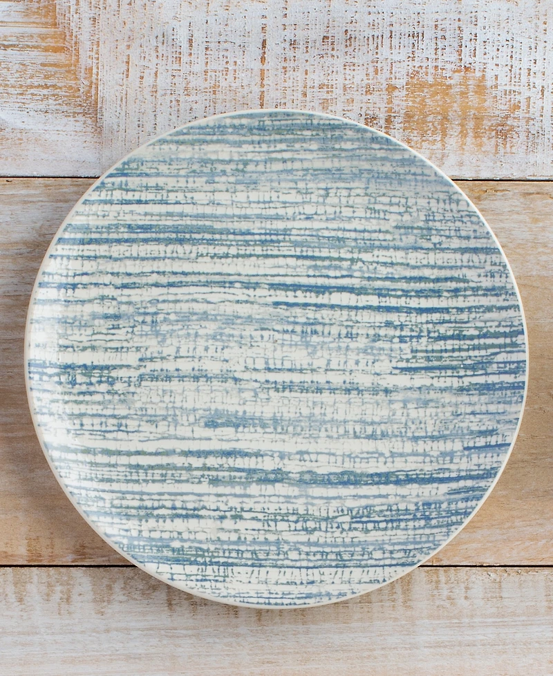 Colorwave Weave Set Of 4 Accent Plates, 8.25"