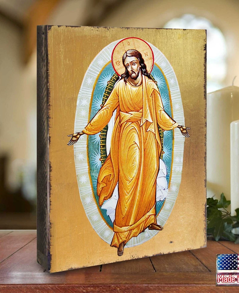 G.DeBrekht Resurrection Holiday Religious Monastery Icons