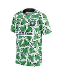 Big Boys Nike Green Nigeria National Team Pre-Match Top