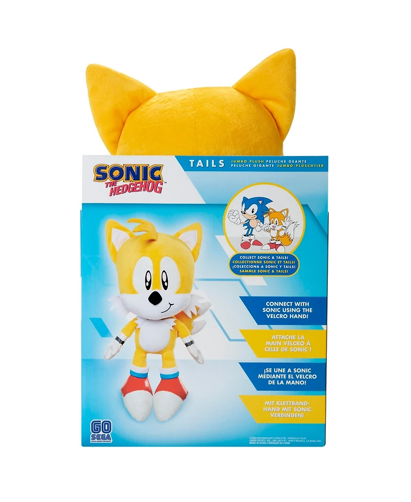 Sonic The Hedgehog -Tails 18"Jumbo Plush from Jumbo Plush Collection
