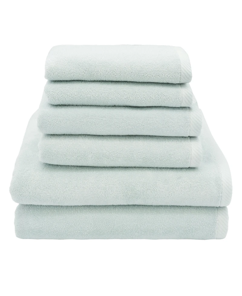 Linum Home Ediree Turkish Cotton 6 Piece Bath Towel Set