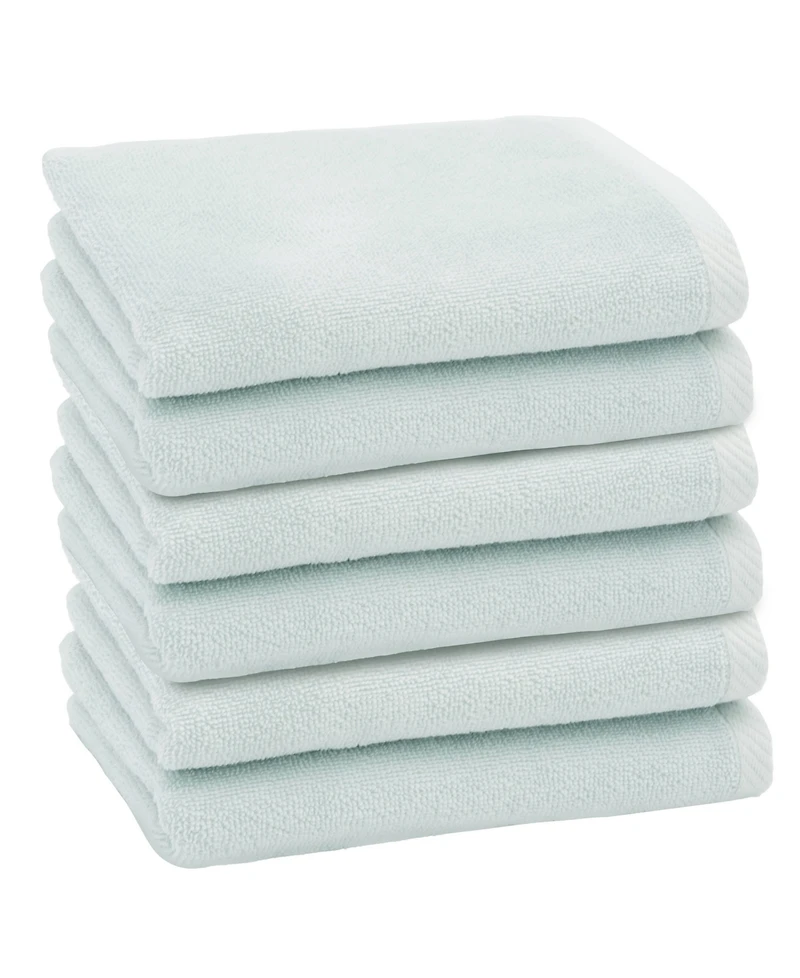Linum Home Ediree Turkish Cotton 6 Piece Fingertip Towels Set