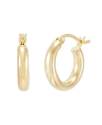 Giani Bernini Polished Tube Hoop Earrings, 15mm
