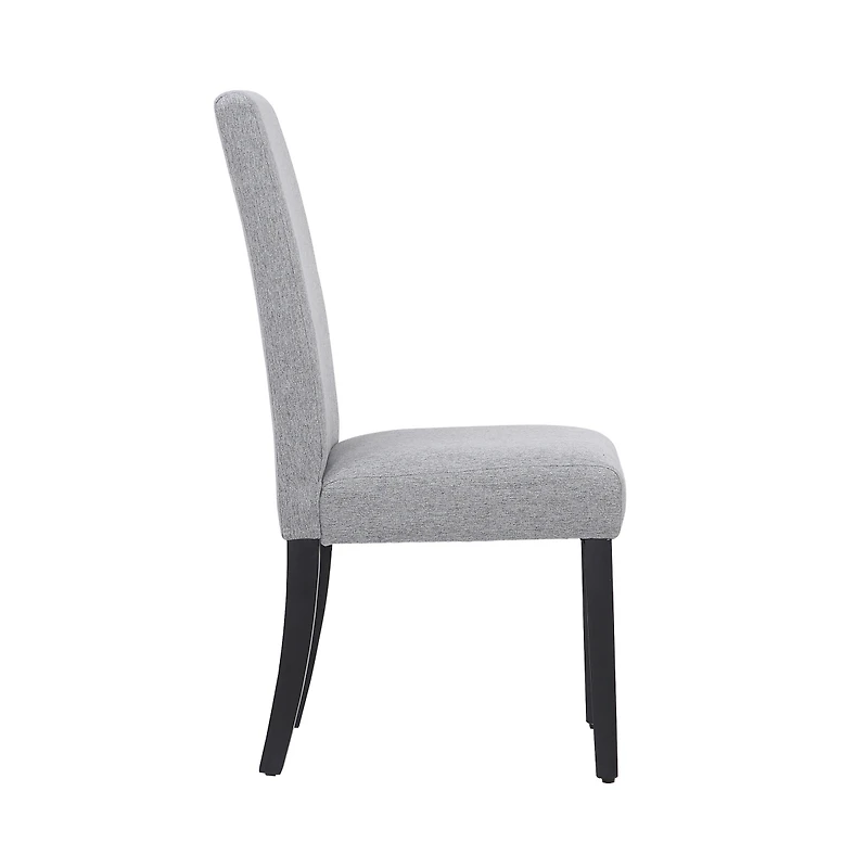 WestinTrends Upholstered Linen Fabric Dining Chair