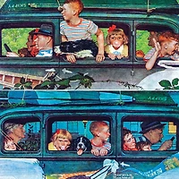 MasterPieces Saturday Evening Post - Coming and Going 1000 Piece Puzzle