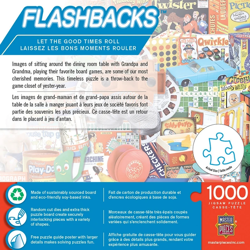 MasterPieces Flashbacks - Let the Good Times Roll 1000 Piece Puzzle
