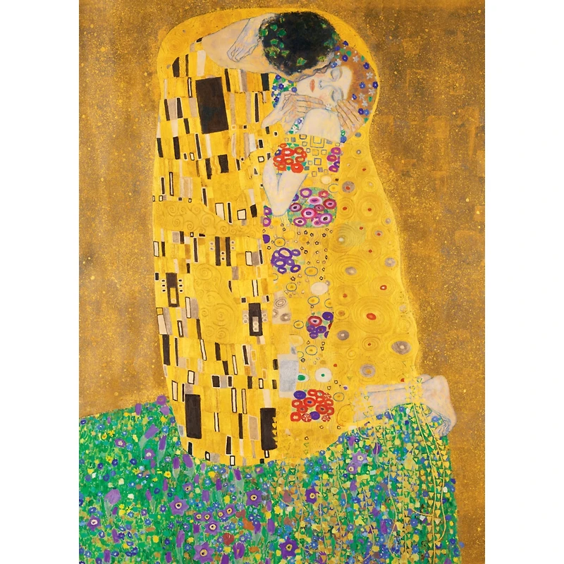 Masterpieces of Art - The Kiss 1000 Piece Jigsaw Puzzle