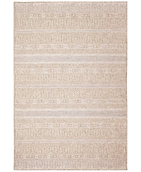 Liora Manne' Orly Stripe 6'6" x 9'3" Outdoor Area Rug