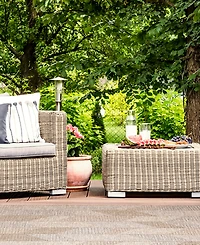 Liora Manne' Orly Angles 3'3" x 4'11" Outdoor Area Rug