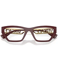 Versace Women's Irregular Eyeglasses, VE3327U53-x
