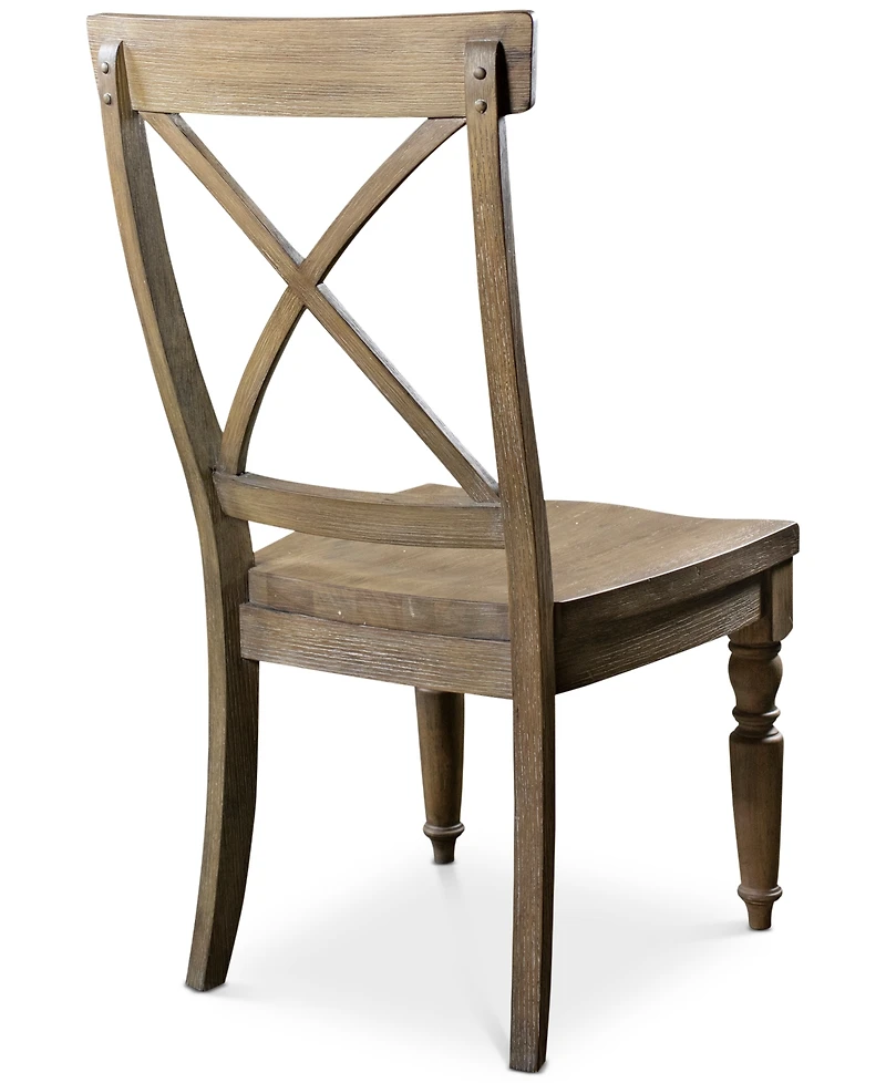 Closeout! Sonora X-Back Side Chair