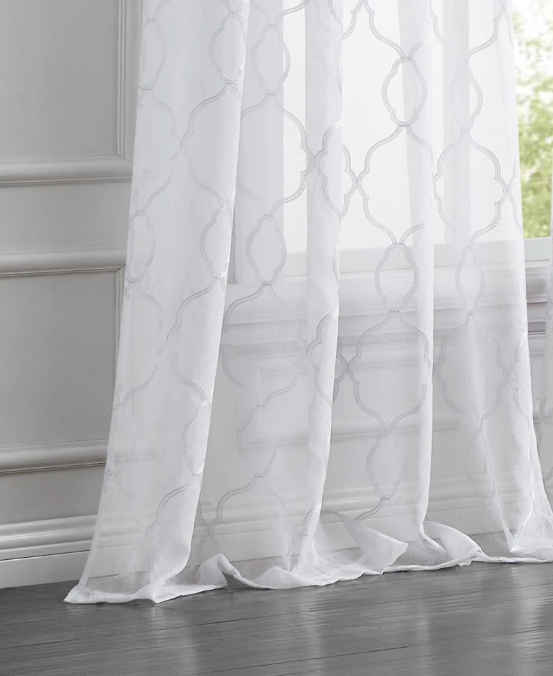 Dainty Home Springfield Window Panel, 54" x 84"