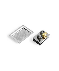 Michael Aram Pomegranate 2 Piece Matchbox Set