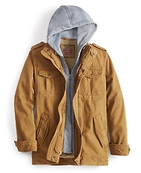 Levi's Men's Sherpa Lined Two Pocket Hooded Trucker Jacket