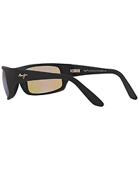Maui Jim Peahi Polarized Sunglasses , 202 Blue Hawaii Collection