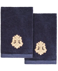 Linum Home Turkish Cotton May Embellished 2-Pc. Fingertip Towel Set