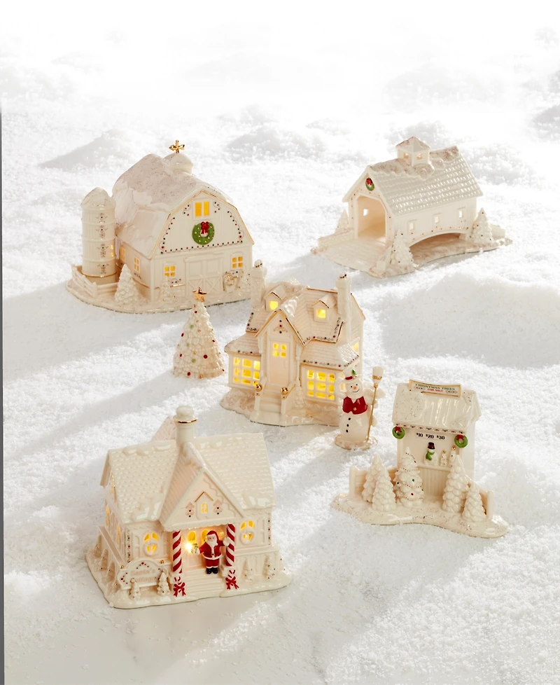 Lenox Mistletoe Park Tree Stand Accessory, Exclusively at Macy's