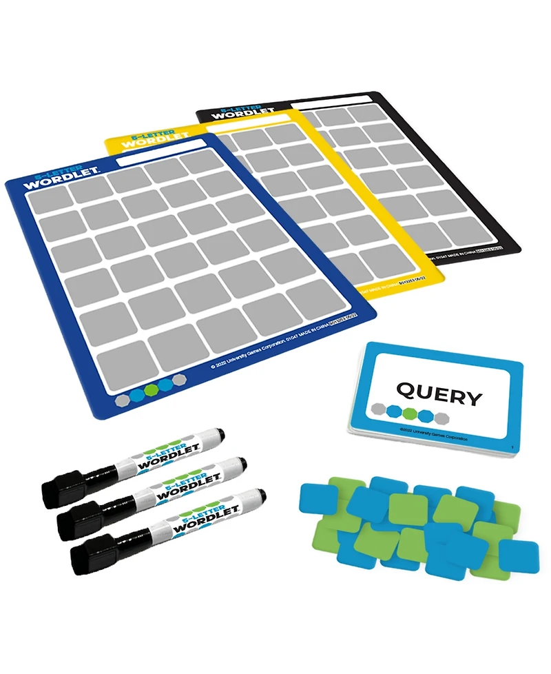 University Games 5-Letter Wordlet a Confounding Word Strategy Game Set, 297 Piece
