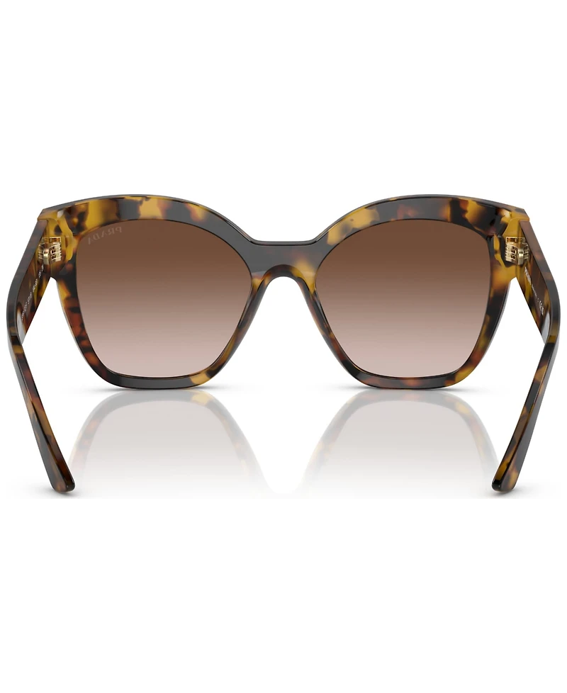 Prada Low Bridge Square Women's Sunglasses, Pr 17ZSF